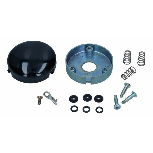     
                
                
    Black steering wheel rim mounting kit for VOLKSWAGEN Combi Split (03/1955-07/1967) - KB00303
