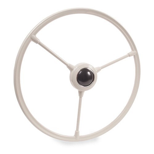  Grey Barndoor style steering wheel for Kombi Split ->67 - KB00312 