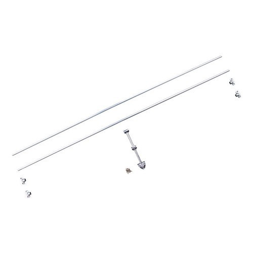     
                
                
    Barres de protection aluminium de lunette arrière pour VOLKSWAGEN Combi Split (08/1963-07/1967) - KB00334
