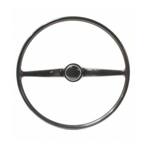  Black standard steering wheel for Kombi Bay Window from 74 ->79 - KB00494 