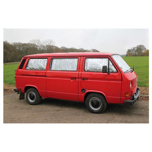     
                
                
    Isolants thermiques intérieurs 5 couches pour VOLKSWAGEN Transporter T25 (05/1979-07/1992) - 8 pièces - KB01030
