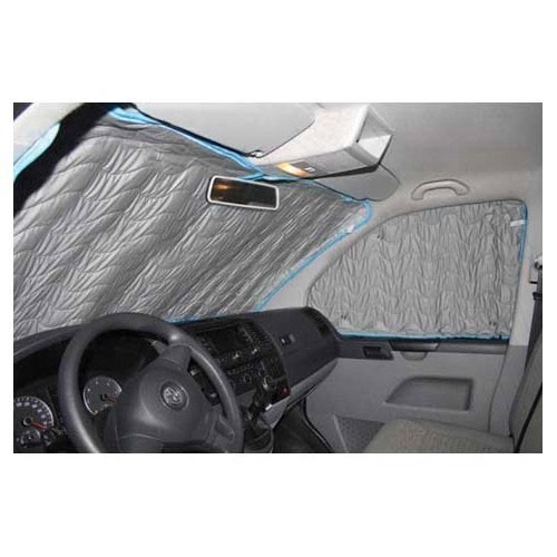  5-layer cabin insulation for VOLKSWAGEN Transporter T5 (2003-2015) - 3 pieces - KB01053 