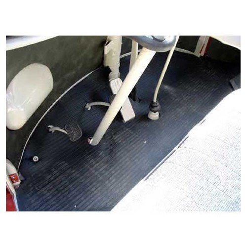 Rubberen vloerbedekking voor de cabine van de Combi 55 ->59 - KB02002-1 