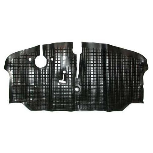 Rubber cabin floor mats for VOLKSWAGEN Combi Bay Window (08/1972-07/1979) - KB02100