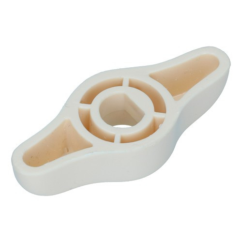 Bouton de volet d'air frais dans cabine pour VOLKSWAGEN Combi SPLIT (03/1955-07/1967) - ivoire - KB11019