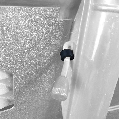  Heater lever rubber for VOLKSWAGEN Combi Bay Window (08/1967-07/1972) - KB13388-2 