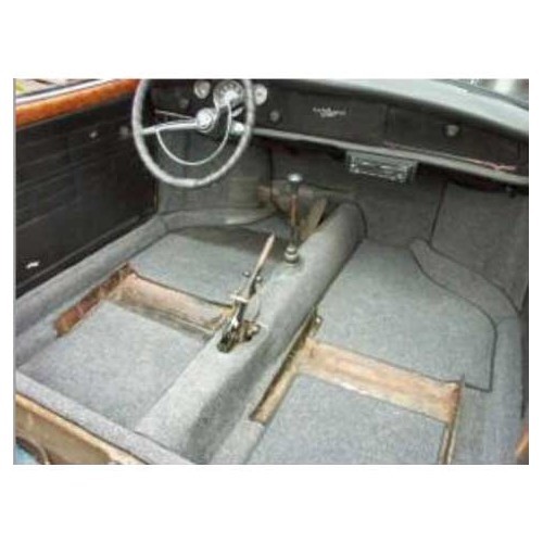  Luxe tapijt voor Karmann-Ghia Coupé 55 ->59 - KB145559 