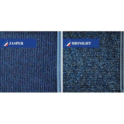  Luxe tapijt voor Karmann-Ghia Coupé 60 ->64 - KB146064-5 