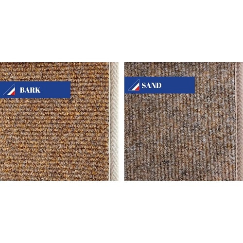  Carpet Deluxe kit for Karmann-Ghia Coupé 68 ->69 - KB146869-5 