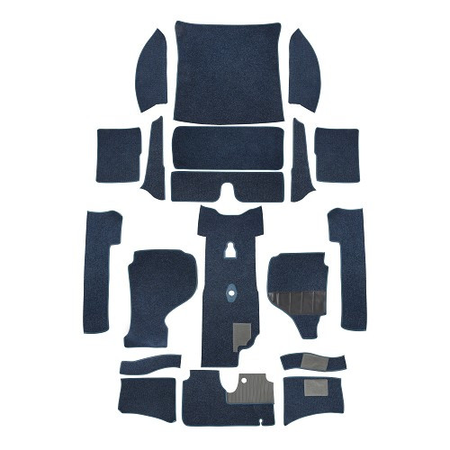     
                
                
    Moquette Luxe sur mesure pour Karmann-Ghia Coupé 70 ->74 - Coloris spécifique - KB14701
