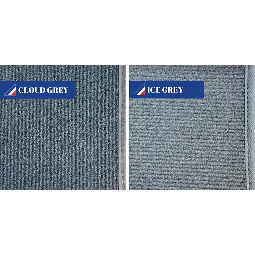  Luxe tapijt op maat gemaakt voor Karmann-Ghia Coupé 70 -&gt;74 - KB147074-5 