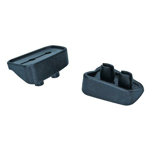 Base superiore per maniglione nero per VOLKSWAGEN Transporter T25 (05/1979-07/1992) e LT (1976-1996) - KB20338