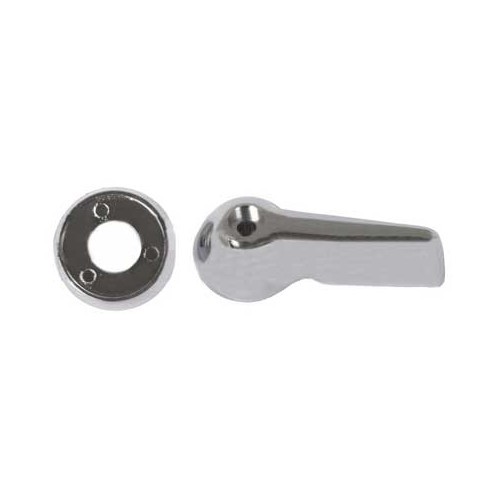  1 handle + chrome-plated front door washer for Combi Split 66 ->67 - KB20430KIT-1 