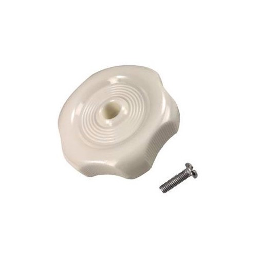  Knob for louvered windows for VW Bay Window - white - KB20439 