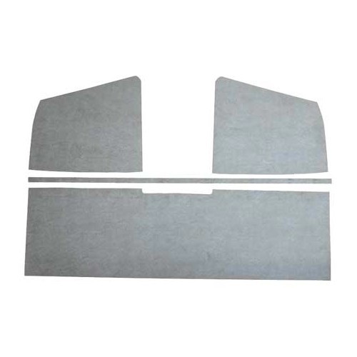  Sunroof panels in Grey PVC for Kombi Split Single Cab 55 ->67 - KB21111 