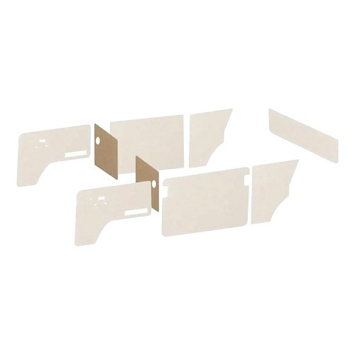     
                
                
    Panneaux de bois intérieurs derrière les sièges avant pour VOLKSWAGEN Combi Bay Window (08/1967-07/1979) - KB21117
