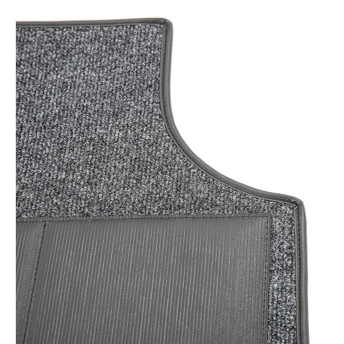 Tappeto anteriore di lusso per VOLKSWAGEN Transporter T25 turbo-Diesel (05/1979-07/1992) - nero - KB26816