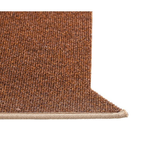 Luxury front cabin carpet for VOLKSWAGEN Transporter T25 Petrol & Diesel (05/1979-07/1992) - brown - KB26881