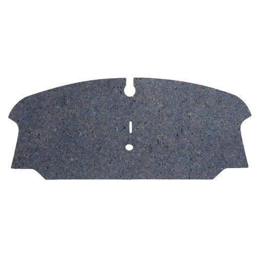  Under-carpet soundproofing mat for front cabin with bench seat for VW Bus 73 ->79 - KB27100 
