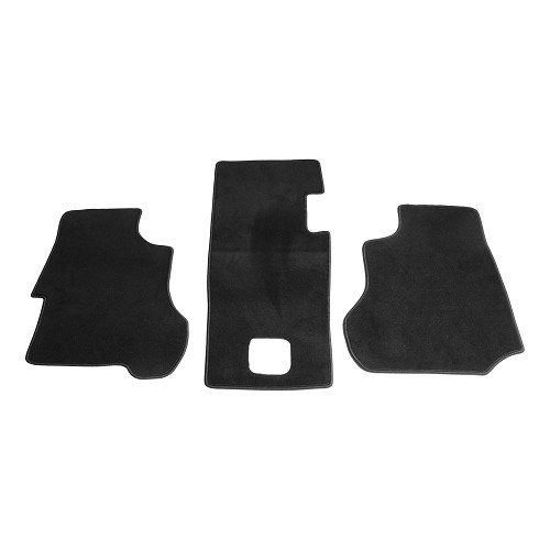     
                
                
    Tapis noir de cabine avant pour VOLKSWAGEN Transporter T25 (05/1979-07/1992) - KB28005
