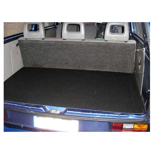  Zwarte kofferbak tapijt voor Transporter T25 / T3 - KB28094 