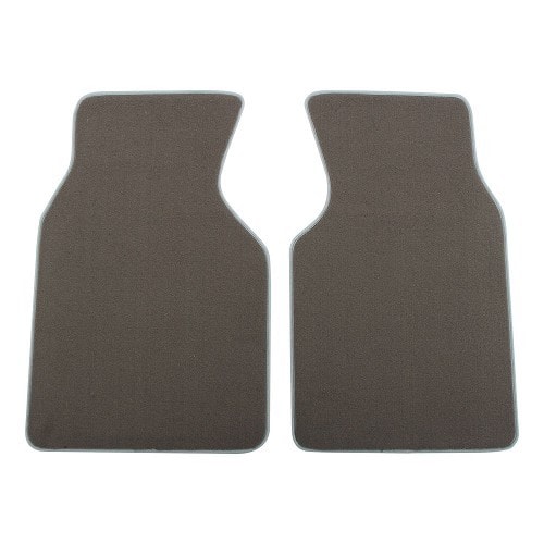  Set of luxury grey front cab mats for Transporter 90 ->03 - KB28102 