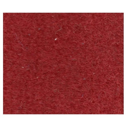  Teppichboden in der hinteren Kabine "Westfalia" für Transporter T4, Farbe Rot - KB28131 