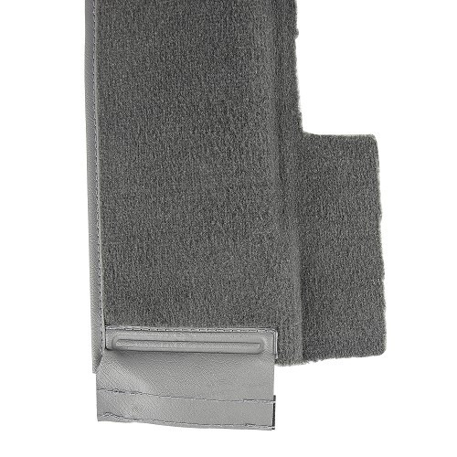 Custom-molded gray luxury carpet for VOLKSWAGEN Transporter T25 Turbo-Diesel (1979-1992) - KB28155