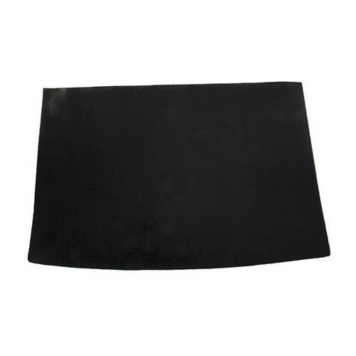 Schwarzer Kofferraumteppich für VW Transporter T5 Multivan - KB28210