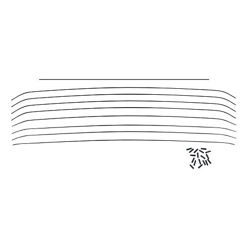     
                
                
    Roof ribs for Combi 68->79 - 9 parts - KB28601
