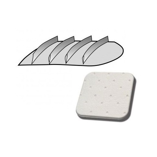     
                
                
    Off-white geperforeerd vinyl hemelbekleding voor Bay Window dubbele cabine pick-up 68 ->74 - KB28804
