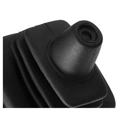  Black tilted gearshift lever bellows for Transporter 79 ->92 - KB30203-1 