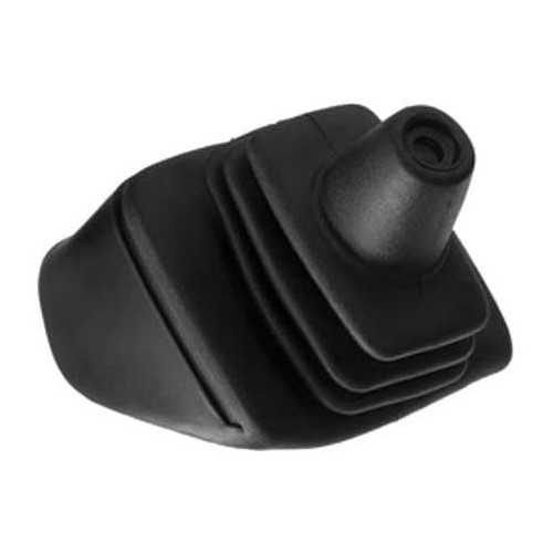  Black tilted gearshift lever bellows for Transporter 79 ->92 - KB30203 