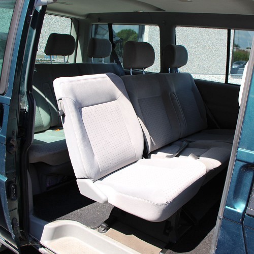  Velvet seat at the end of the centre bench seat for a VW Transporter T4 - KB31051-8 