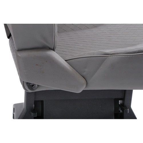  Sedile in pelle finta all'estremità del sedile centrale per VW Transporter T4 - KB31052-4 
