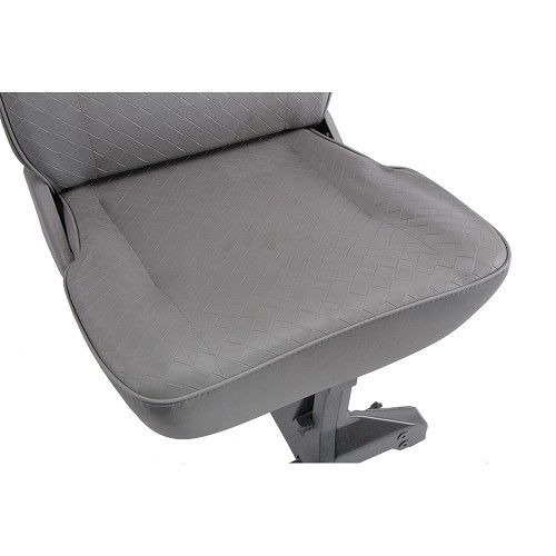  Synthetic leather seat at the end of the centre bench seat for a VW Transporter T4 - KB31052-6 