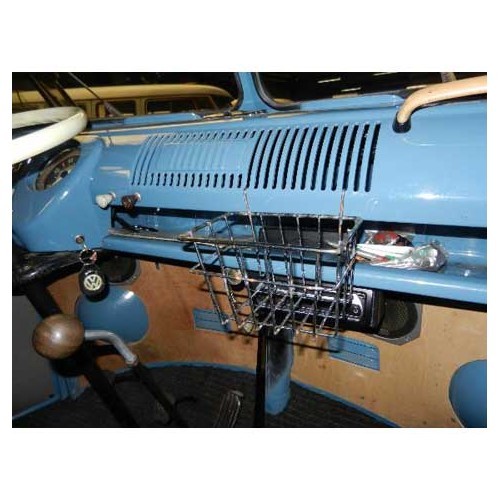 Cestino portaoggetti bianco per VOLKSWAGEN Combi (1955-1979) - KB34008