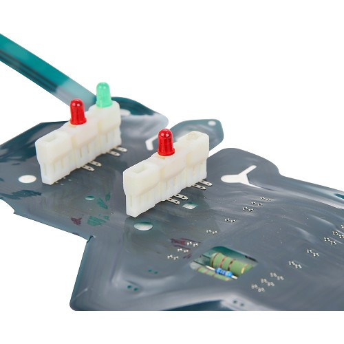 Scheda tachimetro per VOLKSWAGEN Transporter T25 benzina (08/1985-07/1992) - Orologio a lancette, senza contagiri - KB35122