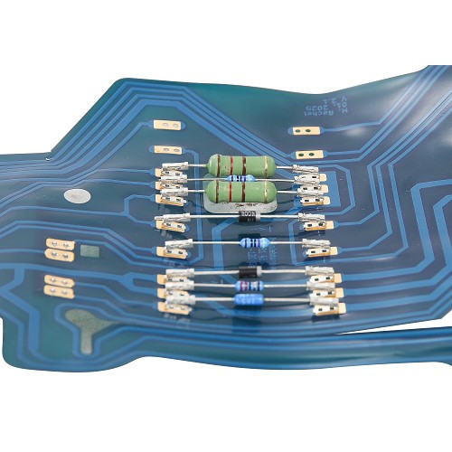 Scheda tachimetro per VOLKSWAGEN Transporter T25 benzina (08/1985-07/1992) - Orologio a lancette, senza contagiri - KB35122