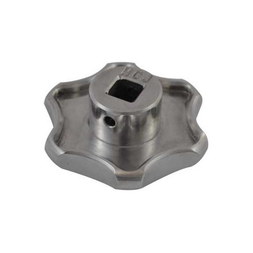  Heater thumbwheel for Combi Split, in polished aluminium - KB36200-3 