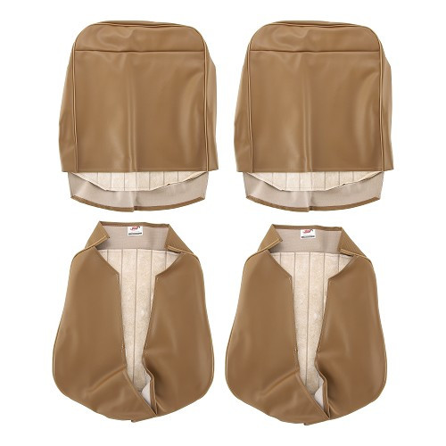 TMI seat covers in embossed vinyl color 03 for Karmann-Ghia Coupé 69 -&gt;71 - KB43102
