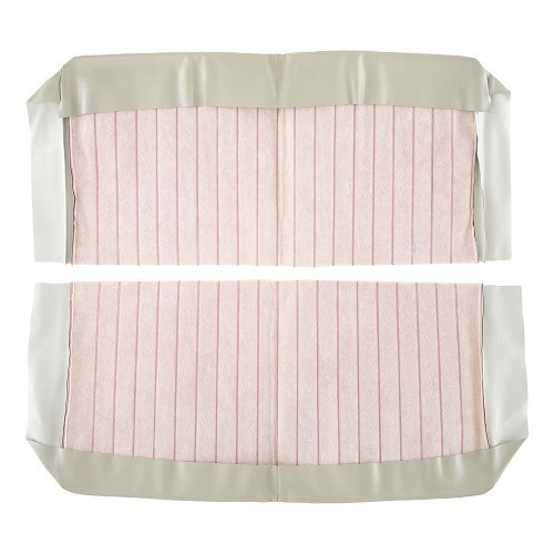 TMI Sitzbezüge aus glattem Vinyl für Karmann-Ghia Coupé 61 ->65 - TMI ass 23 / Tour 15 - KB43110