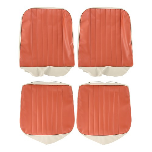     
                
                
    Fundas asientos TMI en vinilo liso para Karmann-Ghia Coupé 61 ->65 - TMI ass 23 / Tour 15 - KB43110
