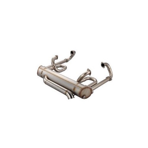  Vintage Speed Equal 42 mm Stainless Steel Exhaust for Kombi Split 59 ->67 - Central exhaust pipe - KC20308 