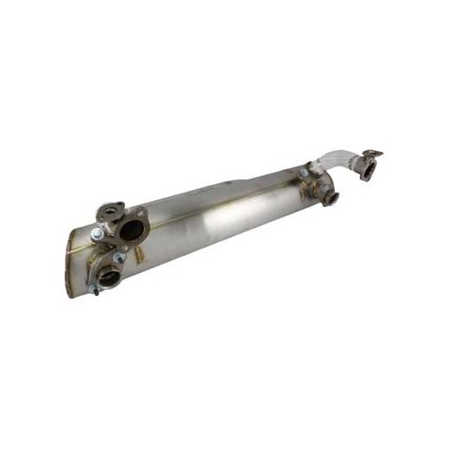  Vintage Speed stainless steel exhaust for Combi Bay 68 -&gt;79 with heater - Central outlet - KC20310-4 