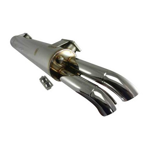  Vintage Speed" stainless steel exhaust system for VOLKSWAGEN Transporter T25 1.9 and 2.0 (1979-1992) - KC203202-1 