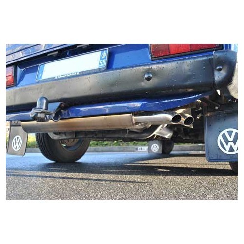  Vintage Speed" stainless steel exhaust system for VOLKSWAGEN Transporter T25 1.9 and 2.0 (1979-1992) - KC203202-7 