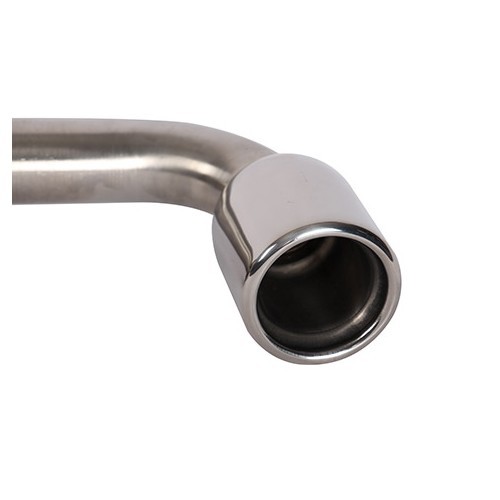  Twin Sport exhaust 2 x 70 mm Stainless Steel for Combi 1.7 ->2.0 - KC25517-4 