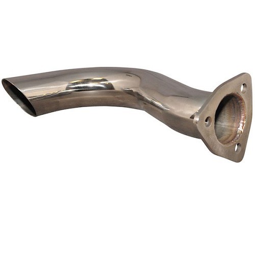  Exhaust outlet endpiece tube, stainless steel for Transporter T25 Petrol synchro - KC27607 