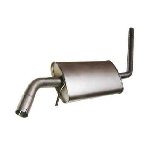 pour TRANSPORTER T4 2.5 TDI BUS CHASSIS CAB 102/88hp 1996-2003 ETS-EXHAUST 1963 Silencioso Intermedio